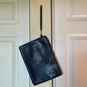 Banana Republic Navy Blue Wristlet